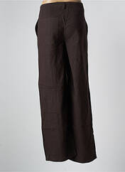 Pantalon large marron SCHOOL RAG pour femme seconde vue