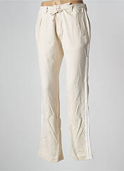 Pantalon slim beige SCHOOL RAG pour femme seconde vue
