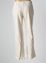 Pantalon slim beige SCHOOL RAG pour femme seconde vue