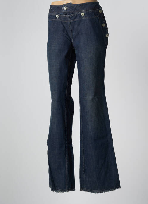 Jean coupe flare bleu SCHOOL RAG pour femme