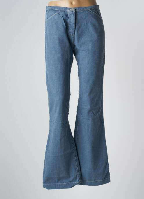 Jean coupe flare bleu SCHOOL RAG pour femme