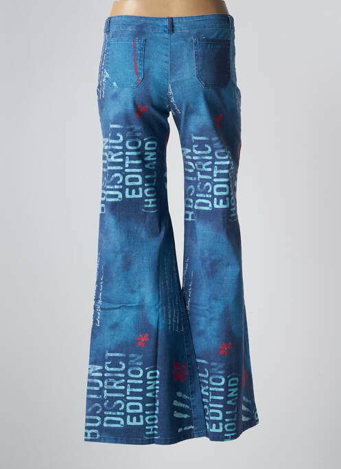 Jean coupe flare bleu SCHOOL RAG pour femme