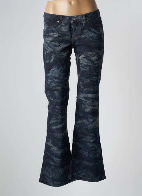 Jean coupe flare bleu SCHOOL RAG pour femme