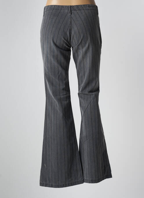 Jean coupe flare gris SCHOOL RAG pour femme