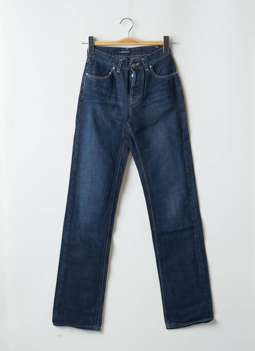 Jeans coupe droite bleu SCHOOL RAG pour femme