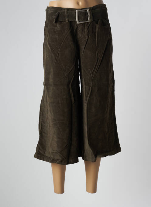 Pantacourt vert SCHOOL RAG pour femme