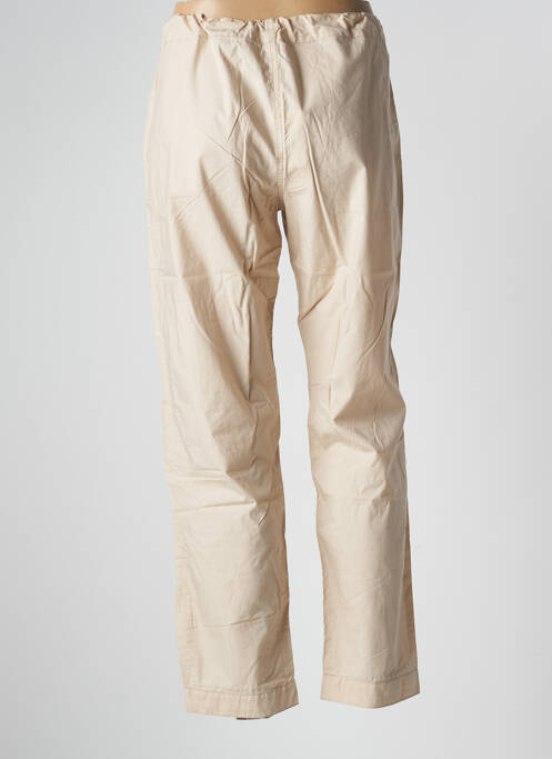 Pantalon droit beige SCHOOL RAG pour femme