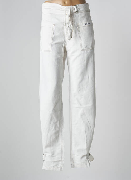 Pantalon droit blanc SCHOOL RAG pour femme