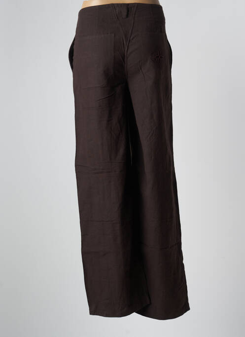 Pantalon large marron SCHOOL RAG pour femme