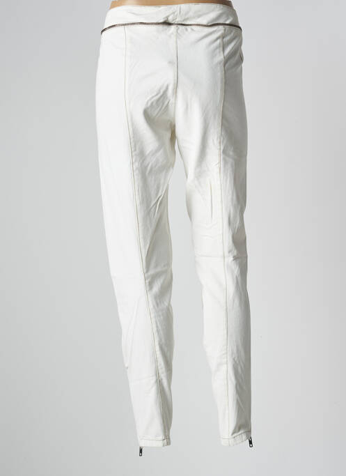 Pantalon slim beige SCHOOL RAG pour femme