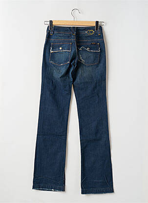 Jeans coupe droite poches bleu TEDDY SMITH femme