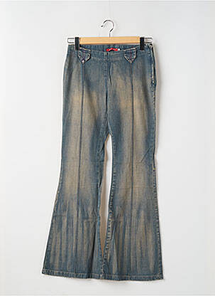 Jeans bootcut tissage denim bleu TEDDY SMITH femme