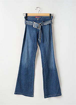 Jeans bootcut tissage denim bleu TEDDY SMITH femme