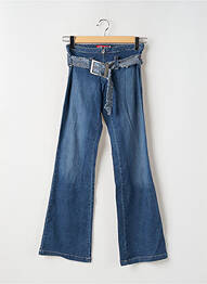 Jeans bootcut tissage denim bleu TEDDY SMITH femme