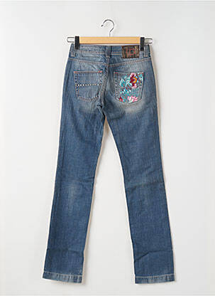 Jeans coupe slim poches bleu TEDDY SMITH femme