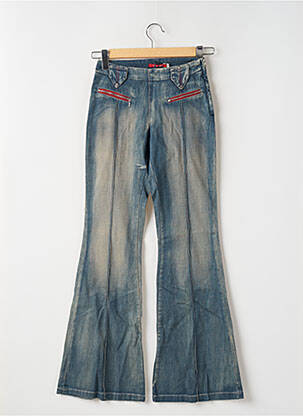 Jeans bootcut poches bleu TEDDY SMITH femme