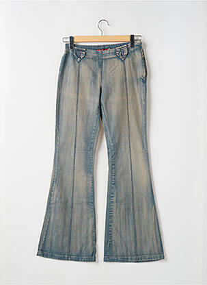 Jeans bootcut tissage denim bleu TEDDY SMITH femme