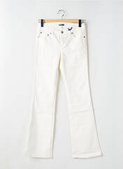 Pantalon droit blanc TEDDY SMITH pour femme seconde vue