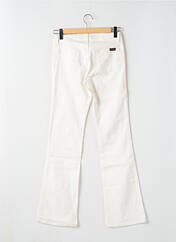 Pantalon droit blanc TEDDY SMITH pour femme seconde vue