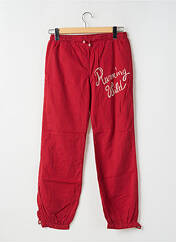 Pantalon droit rouge TEDDY SMITH pour femme seconde vue