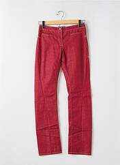 Pantalon slim rouge TEDDY SMITH pour femme seconde vue