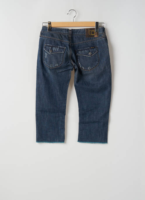 Pantacourt bleu TEDDY SMITH pour femme