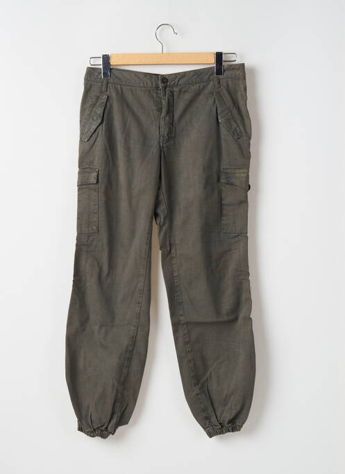 Pantalon cargo vert TEDDY SMITH pour femme