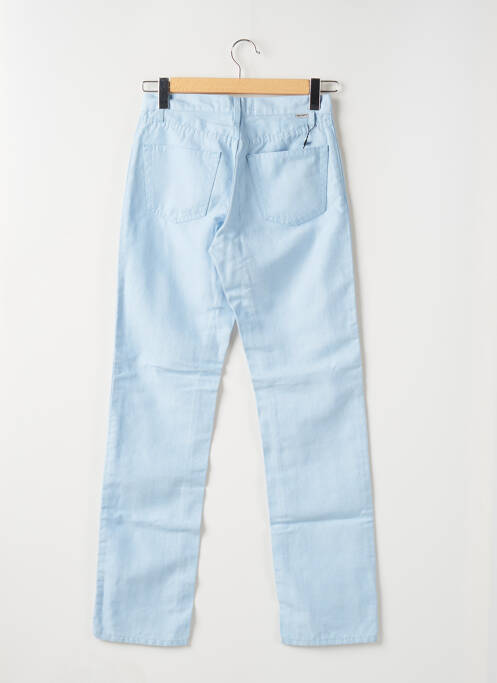 Pantalon droit bleu TEDDY SMITH pour femme