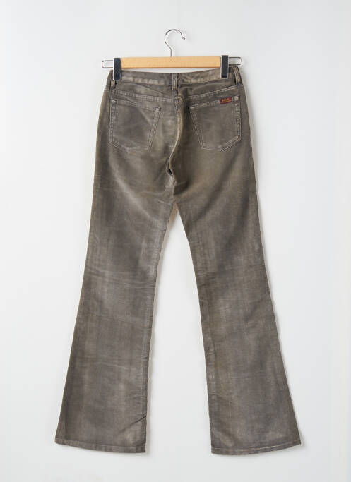 Pantalon droit gris TEDDY SMITH pour femme