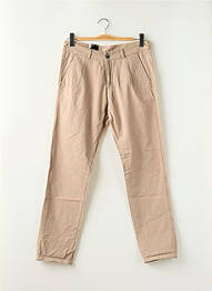 Pantalon chino tissage popeline taille normale beige DR DENIM homme