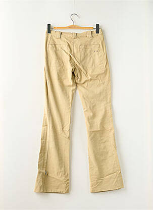 Pantalon droit stretch taille normale beige DDP femme