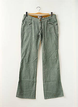 Pantalon flare taille normale taille normale vert 55 DSL femme