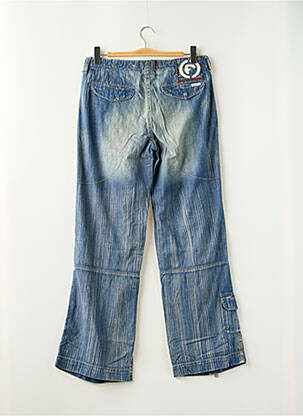 Jeans coupe droite taille normale taille normale bleu FIRETRAP femme
