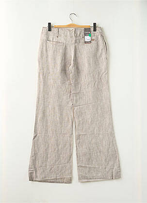 Pantalon chino fermeture zippée sous rabat boutonné taille normale beige FIRETRAP femme