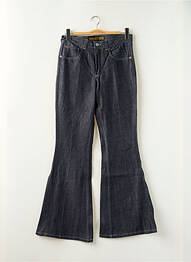 Jean coupe flare taille normale taille normale noir FREEMAN T.PORTER femme