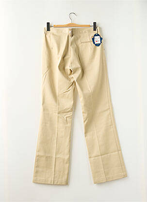 Pantalon chino tissage popeline taille normale beige FREEMAN T.PORTER femme