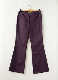 Pantalon flare taille normale taille normale violet FREEMAN T.PORTER femme