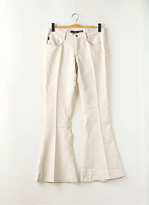 Pantalon flare taille normale taille normale beige FREEMAN T.PORTER femme
