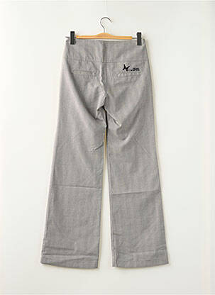 Pantalon chino tissage popeline taille normale noir FREEMAN T.PORTER femme