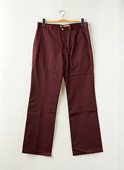 Pantalon chino rouge FREEMAN T.PORTER pour homme seconde vue