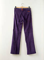 Pantalon droit violet FREEMAN T.PORTER pour femme seconde vue