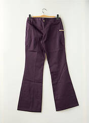 Pantalon flare violet FREEMAN T.PORTER pour femme seconde vue