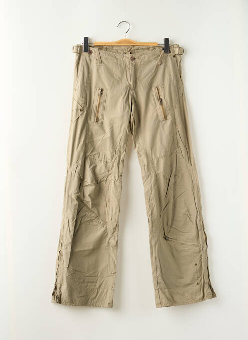 Pantalon flare taille normale taille normale vert DDP femme