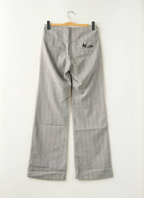 Pantalon chino noir FREEMAN T.PORTER pour femme