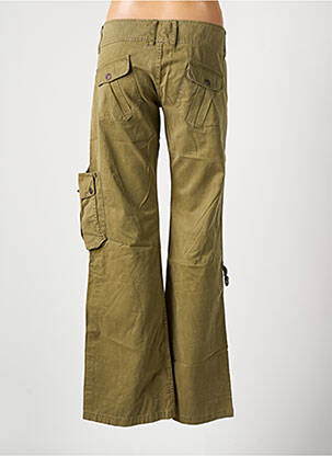 Pantalon cargo coupe droite taille basse vert FREEMAN T.PORTER femme