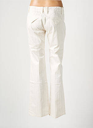 Pantalon chino taille basse taille basse blanc FREEMAN T.PORTER femme