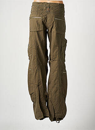 Pantalon cargo taille normale taille normale vert FREEMAN T.PORTER femme