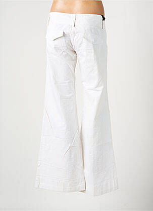 Pantalon flare taille normale taille normale blanc FREEMAN T.PORTER femme
