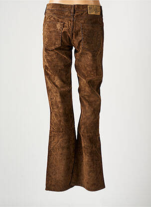 Pantalon flare stretch taille normale marron FREEMAN T.PORTER femme