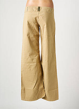 Pantalon flare taille basse taille basse beige FREEMAN T.PORTER femme